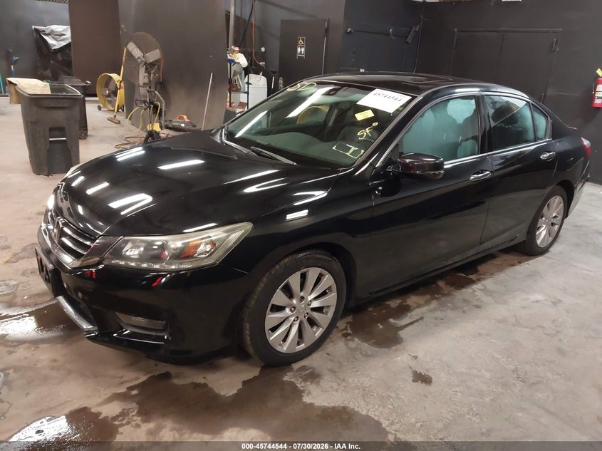 Vin: 1hgcr3f84ea012351, lot: 46243248, honda accord ex-l v-6 20142