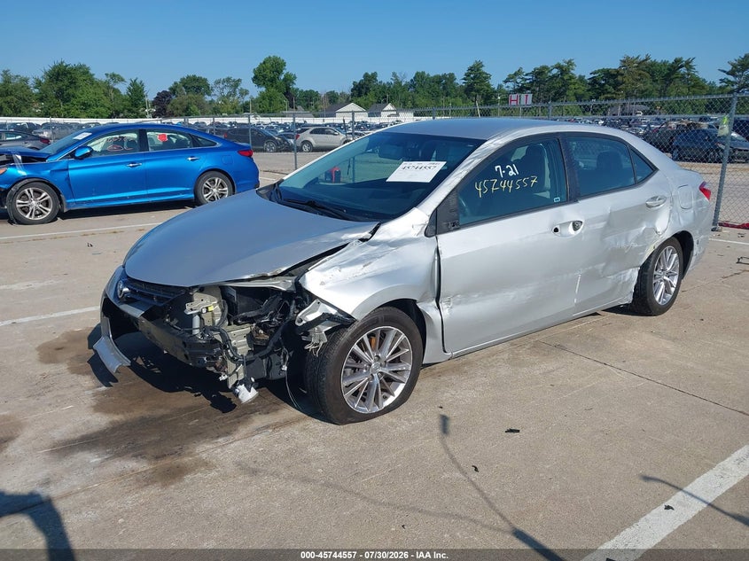 Vin: 5yfburhe1fp316393, lot: 46243262, toyota corolla le plus 20152