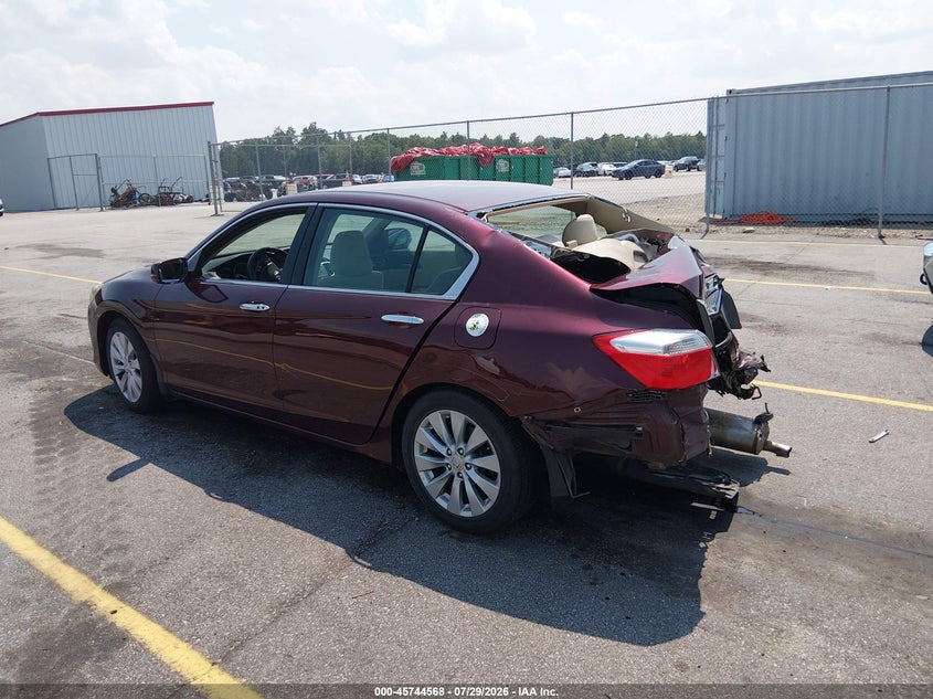 Vin: 1hgcr2f72fa133625, lot: 46243272, honda accord ex 20153