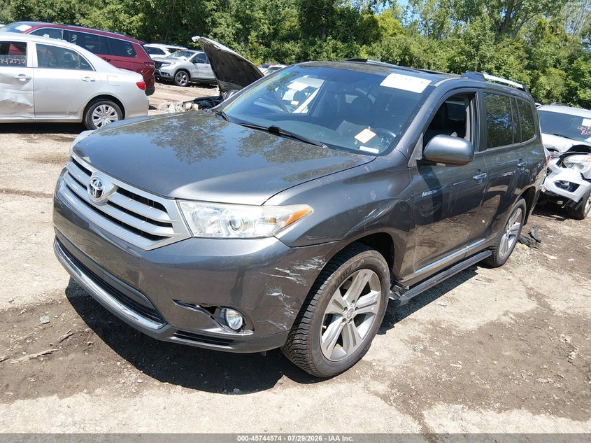 Vin: 5tddk3eh5cs093532, lot: 46243278, toyota highlander limited v6 20122