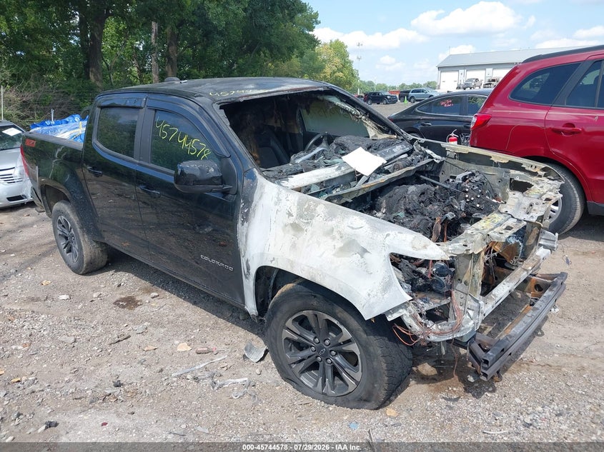 Vin: 1gcgsdenxn1332761, lot: 46243285, chevrolet colorado 2wd  short box z71 2022 img_1