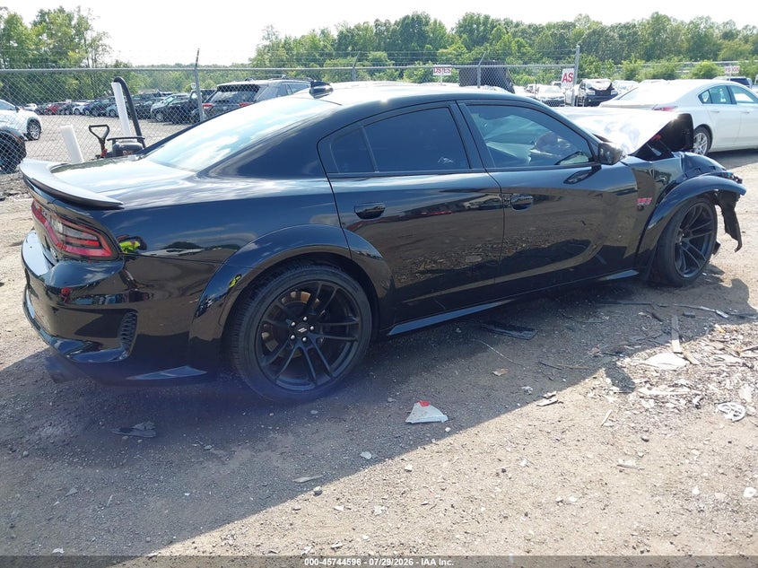 Vin: 2c3cdxgjxph643765, lot: 46243300, dodge charger scat pack widebody 20234