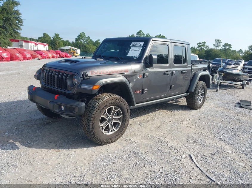 Vin: 1c6rjteg7sl546072, lot: 46243322, jeep gladiator mojave 4x4 20252