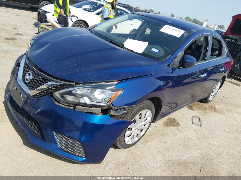 2017 Nissan Sentra, Front End, IAAI, VIN 3N1AB7AP7HY266641 — photo 2