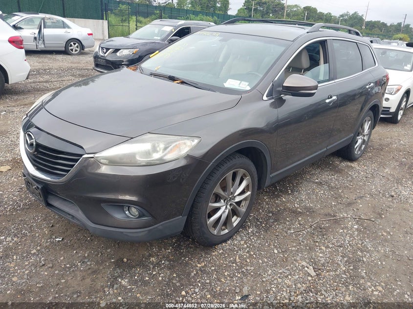Vin: jm3tb3dv3f0463152, lot: 46243336, mazda cx-9 grand touring 20152