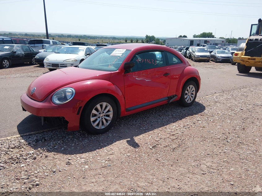 Vin: 3vwf17at9gm605938, lot: 46243337, volkswagen beetle 1.8t fleet edition 20162
