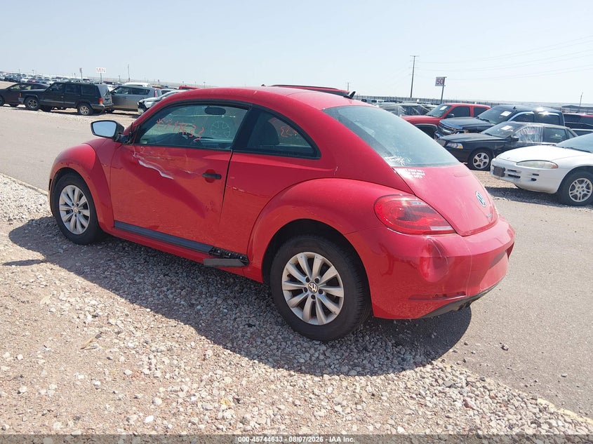 Vin: 3vwf17at9gm605938, lot: 46243337, volkswagen beetle 1.8t fleet edition 20163