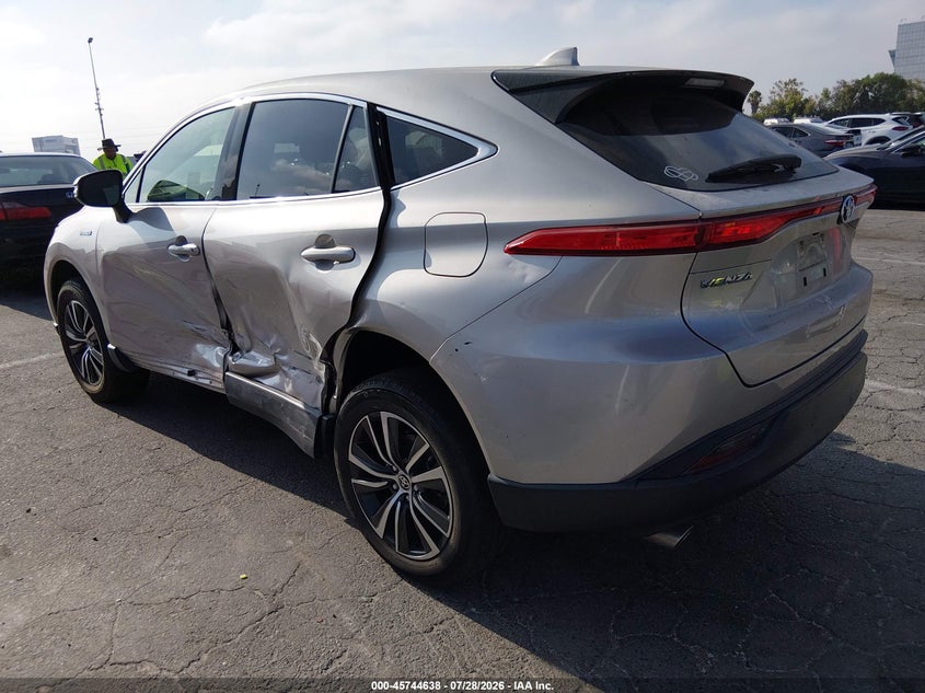 Vin: jteaaaah6mj009504, lot: 46243342, toyota venza le 20213