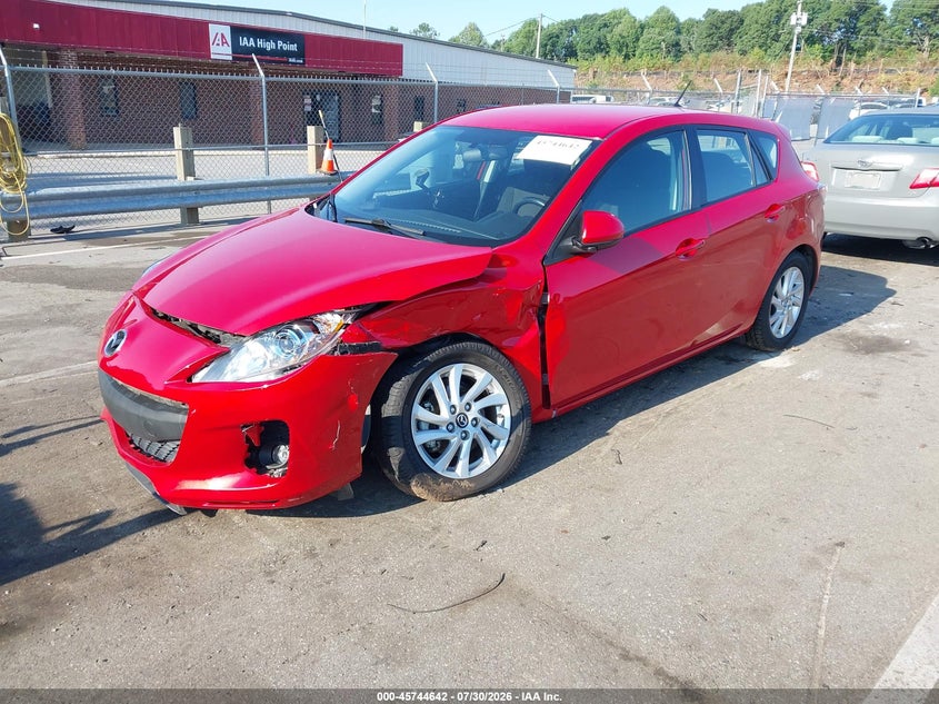 Vin: jm1bl1l73d1776430, lot: 46243346, mazda mazda3 i touring 20132