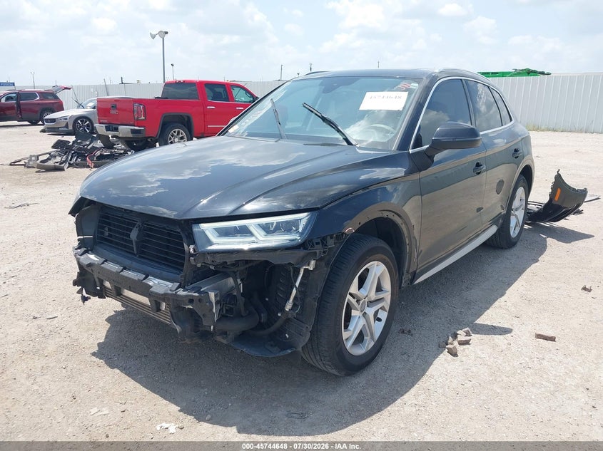 Vin: wa1bnafy5j2202667, lot: 46243352, audi q5 2.0t premium/2.0t tech premium 20182
