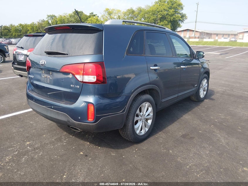 Vin: 5xykuda72fg603471, lot: 46243353, kia sorento ex v6 20154