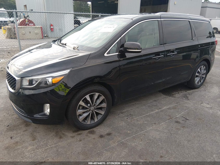 Vin: kndmc5c17g6183155, lot: 46243374, kia sedona sx 20162