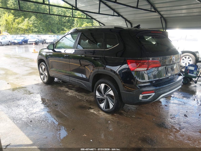 Vin: 3vvux7b2xrm118136, lot: 46243375, volkswagen taos 1.5t se 20243