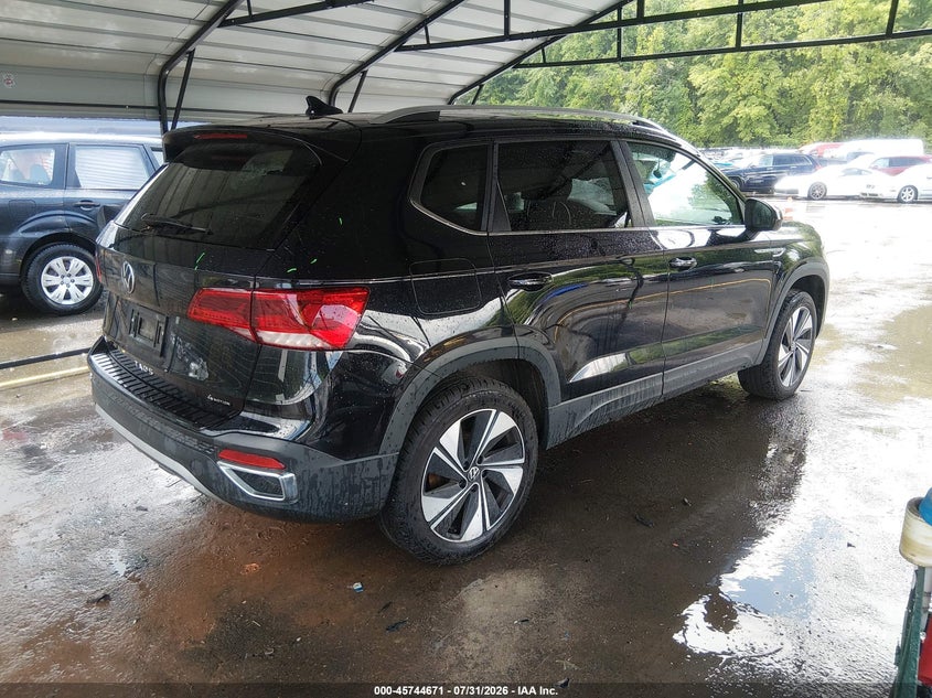 Vin: 3vvux7b2xrm118136, lot: 46243375, volkswagen taos 1.5t se 20244