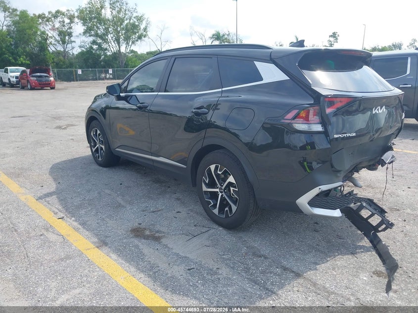 Vin: 5xyk33df4sg263251, lot: 46243397, kia sportage ex 20253