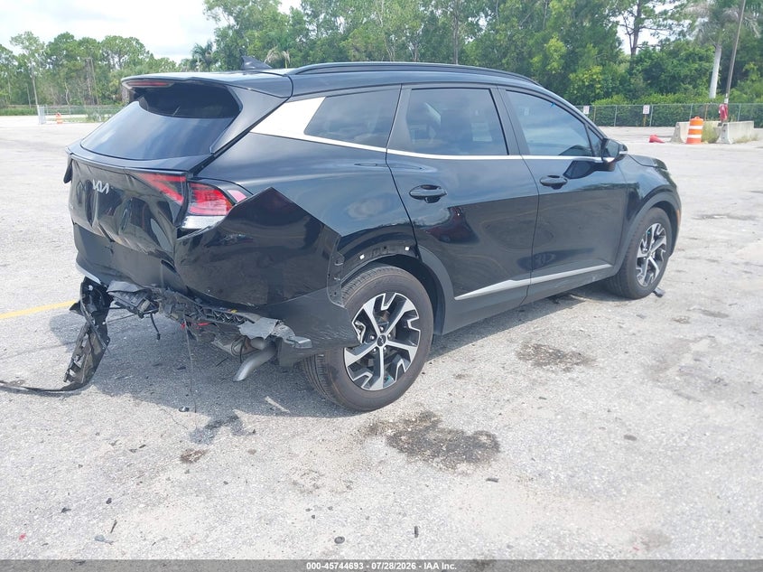 Vin: 5xyk33df4sg263251, lot: 46243397, kia sportage ex 20254