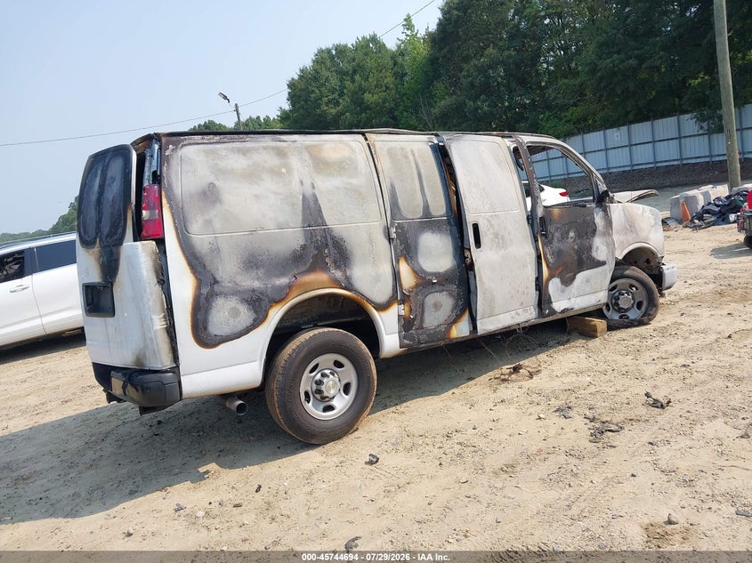 Vin: 1gcwgafp6p1120860, lot: 46243398, chevrolet express cargo rwd 2500 regular wheelbase wt 20234