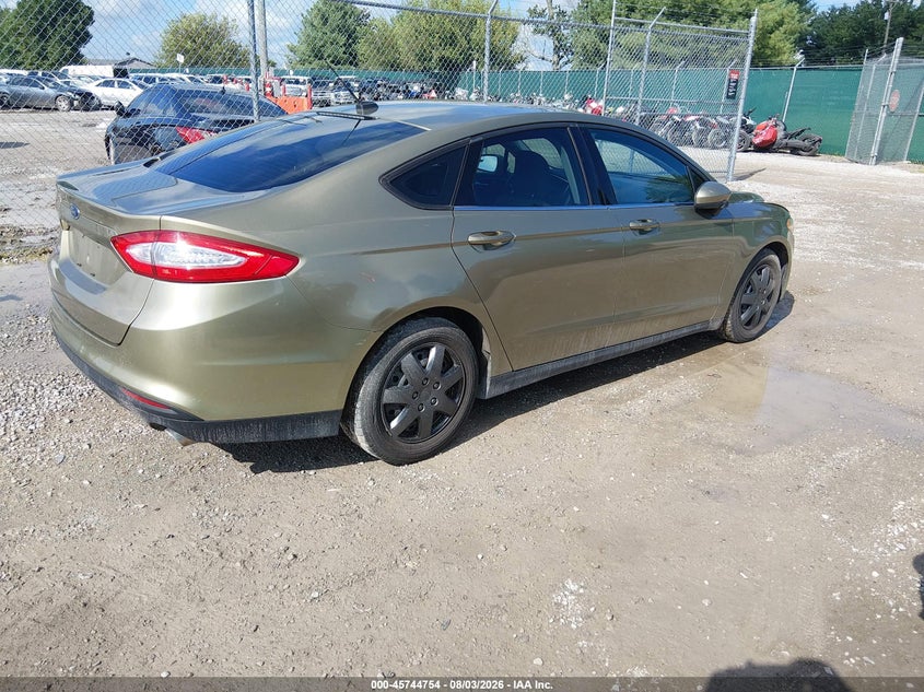 Vin: 3fa6p0g78dr196564, lot: 46243458, ford fusion s 20134