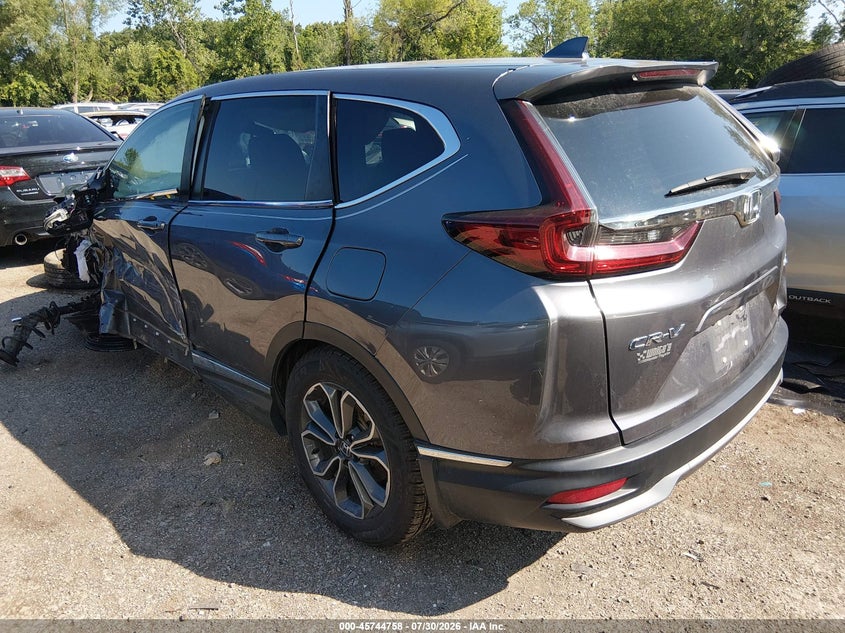 Vin: 2hkrw2h5xmh640209, lot: 46243462, honda cr-v awd ex 20213