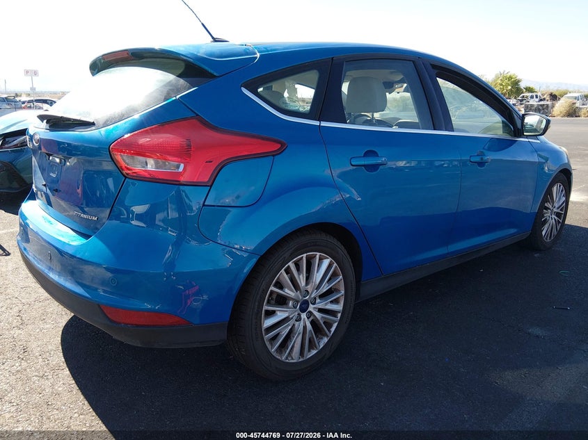 Vin: 1fadp3n29gl335507, lot: 46243473, ford focus titanium 20164