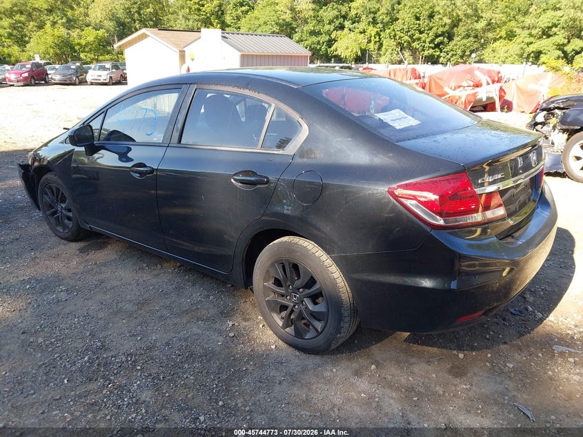 Vin: 19xfb2f85ee241872, lot: 46243478, honda civic ex 20143