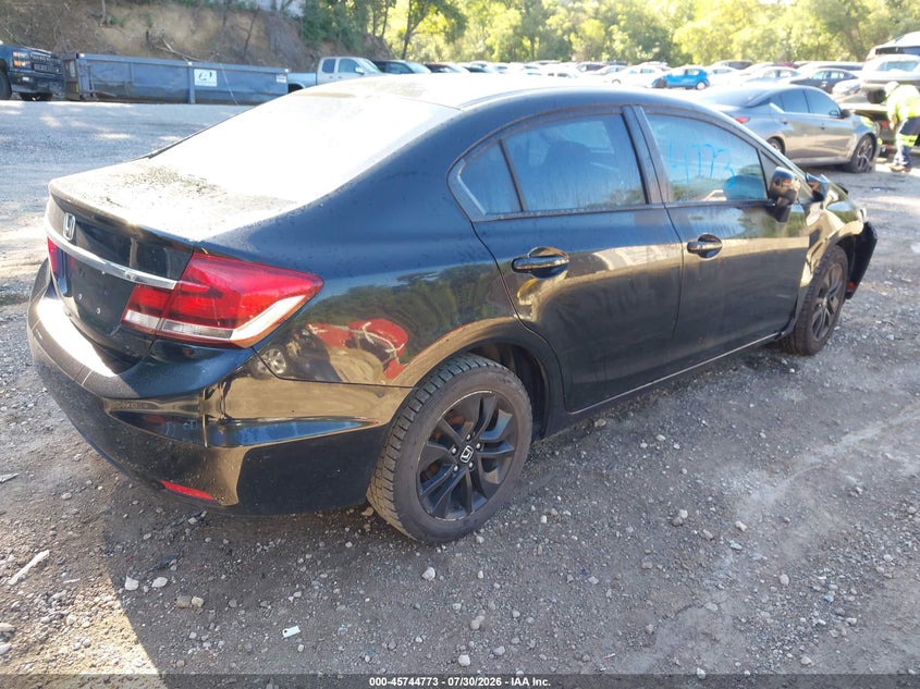 Vin: 19xfb2f85ee241872, lot: 46243478, honda civic ex 20144