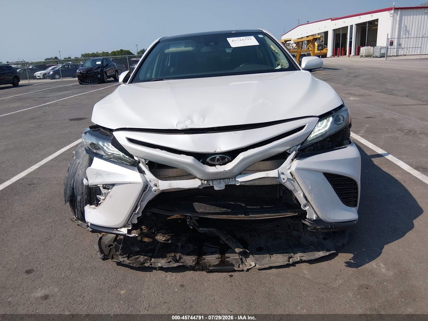 Vin: 4t1b61hk1ku777619, lot: 46243495, toyota camry xse 20194