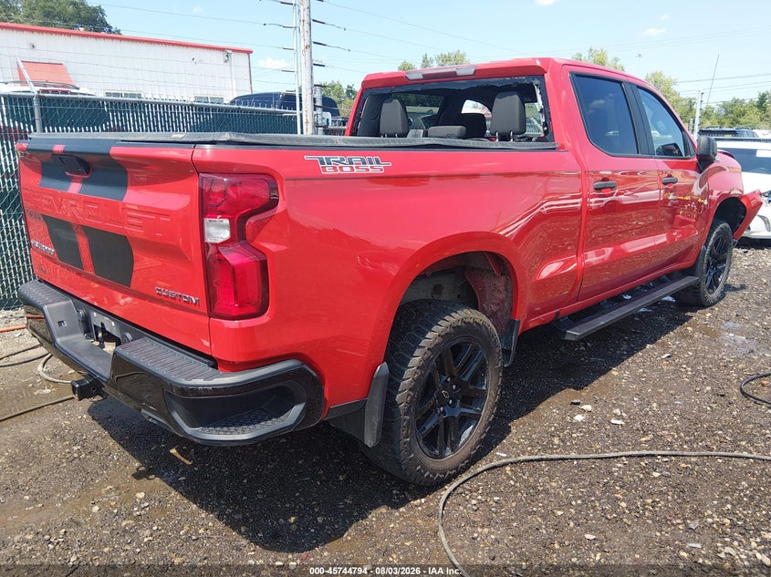 Vin: 1gcpycef0mz429050, lot: 46243498, chevrolet silverado 1500 custom trail boss 20214