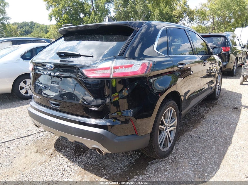 Vin: 2fmpk4k95nba75306, lot: 46243505, ford edge titanium 20224