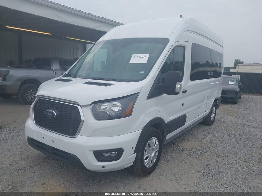 Vin: 1fbax2x88ska73944, lot: 46243514, ford transit-350 passenger van xlt 20252