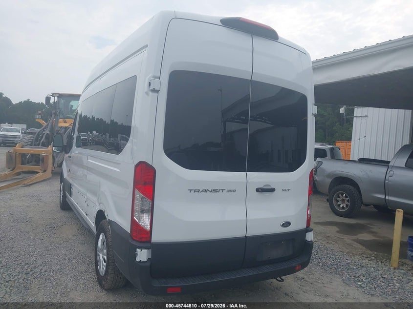 Vin: 1fbax2x88ska73944, lot: 46243514, ford transit-350 passenger van xlt 20253