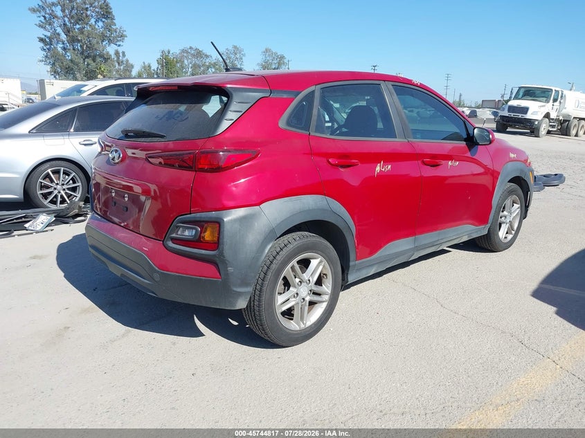 Vin: km8k12aaxku228118, lot: 46243521, hyundai kona se 20194