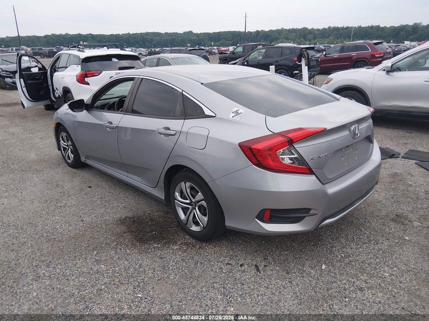 Vin: 2hgfc2f65kh591984, lot: 46243537, honda civic lx 20193