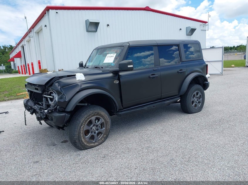 Vin: 1fmee5dp8plb67481, lot: 46243545, ford bronco wildtrak 20232