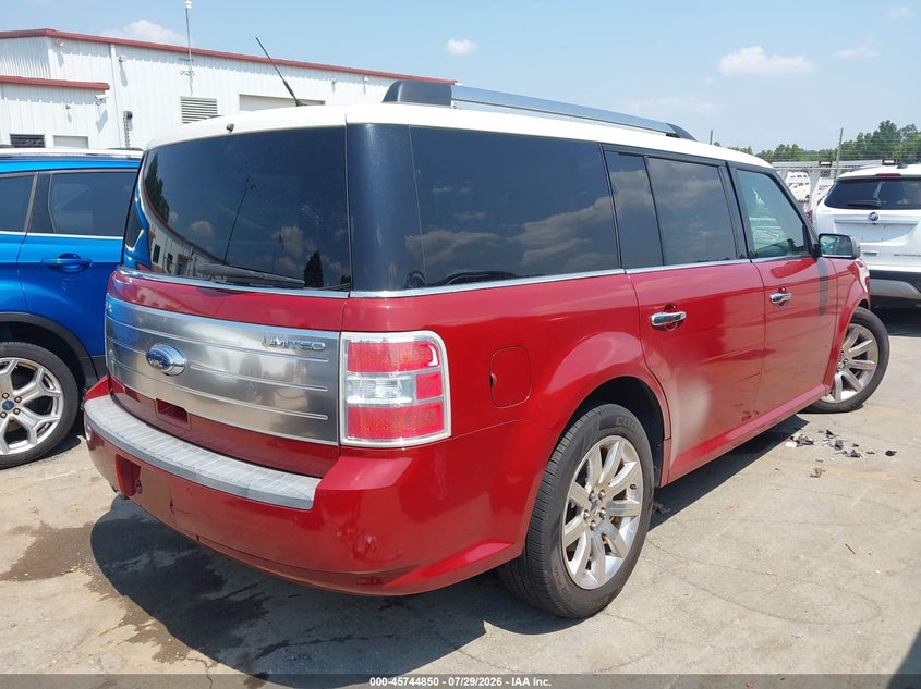 Vin: 2fmgk5dc6aba99395, lot: 46243554, ford flex limited 20104