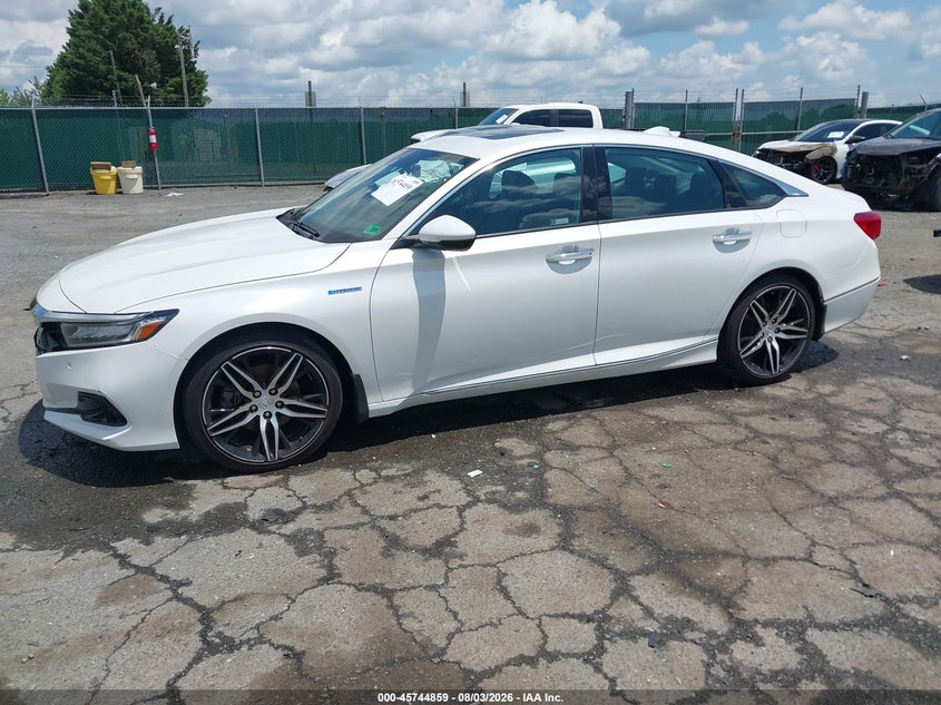Vin: 1hgcv3f99ma016429, lot: 46243563, honda accord hybrid touring 20212