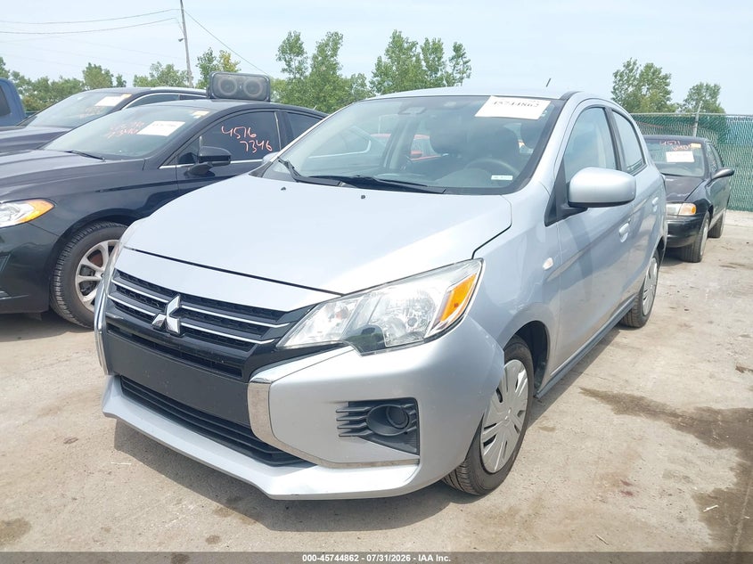 Vin: ml32auhj3mh004158, lot: 46243566, mitsubishi mirage carbonite edition/es/le 20212