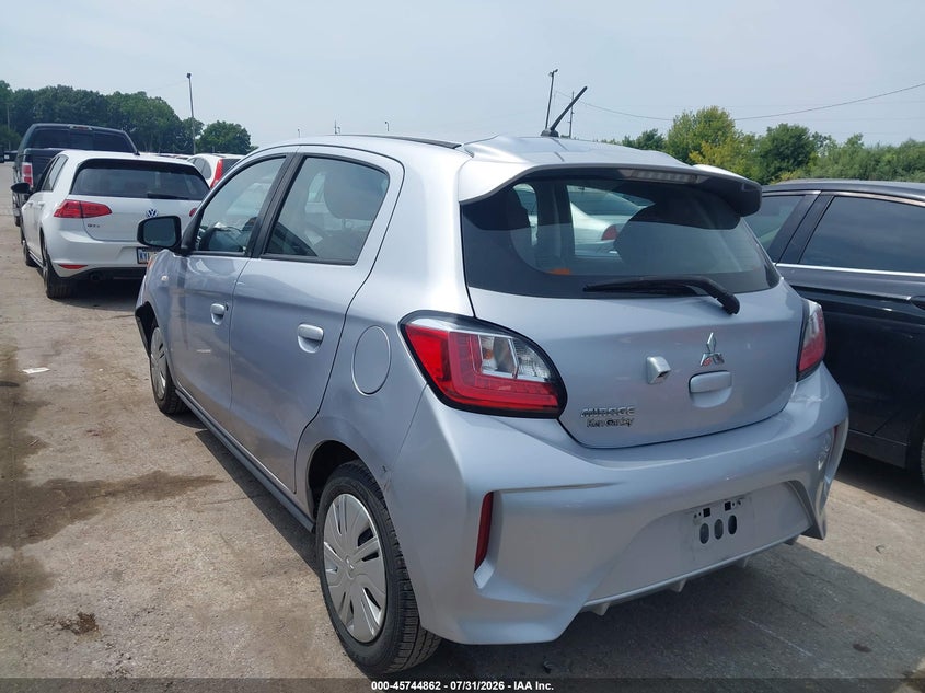 Vin: ml32auhj3mh004158, lot: 46243566, mitsubishi mirage carbonite edition/es/le 20213