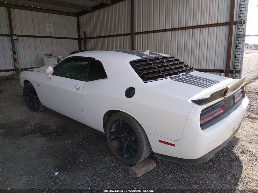 Vin: 2c3cdzbt7gh240749, lot: 46243568, dodge challenger r/t plus 20163