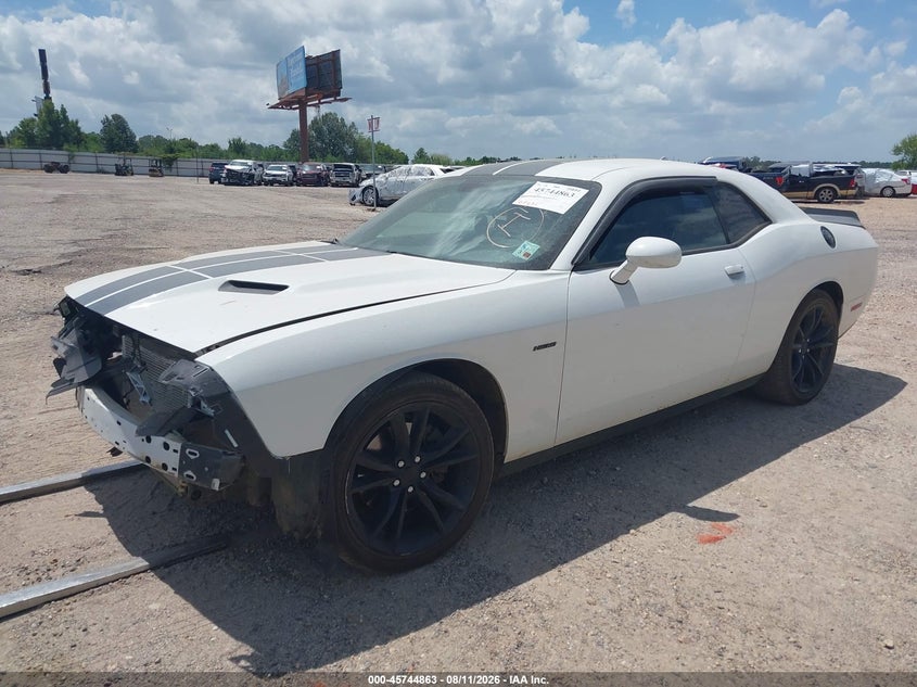 Vin: 2c3cdzbt7gh240749, lot: 46243568, dodge challenger r/t plus 20162
