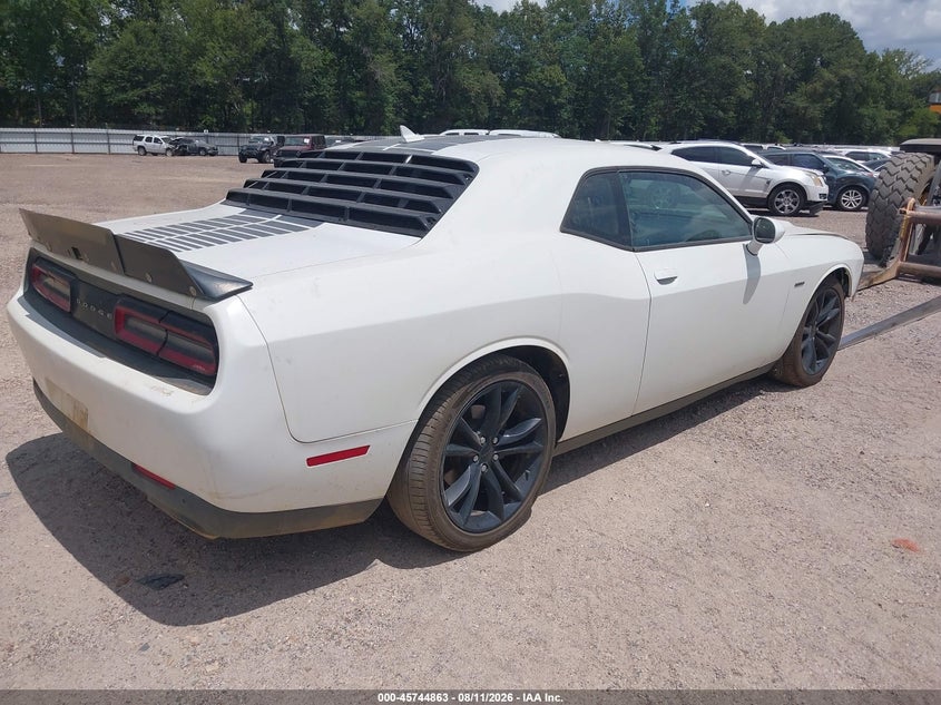 Vin: 2c3cdzbt7gh240749, lot: 46243568, dodge challenger r/t plus 20164