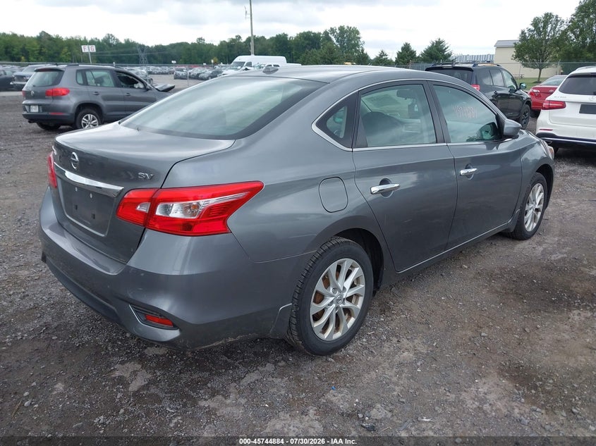 Vin: 3n1ab7ap4jy213336, lot: 46243588, nissan sentra sv 20184