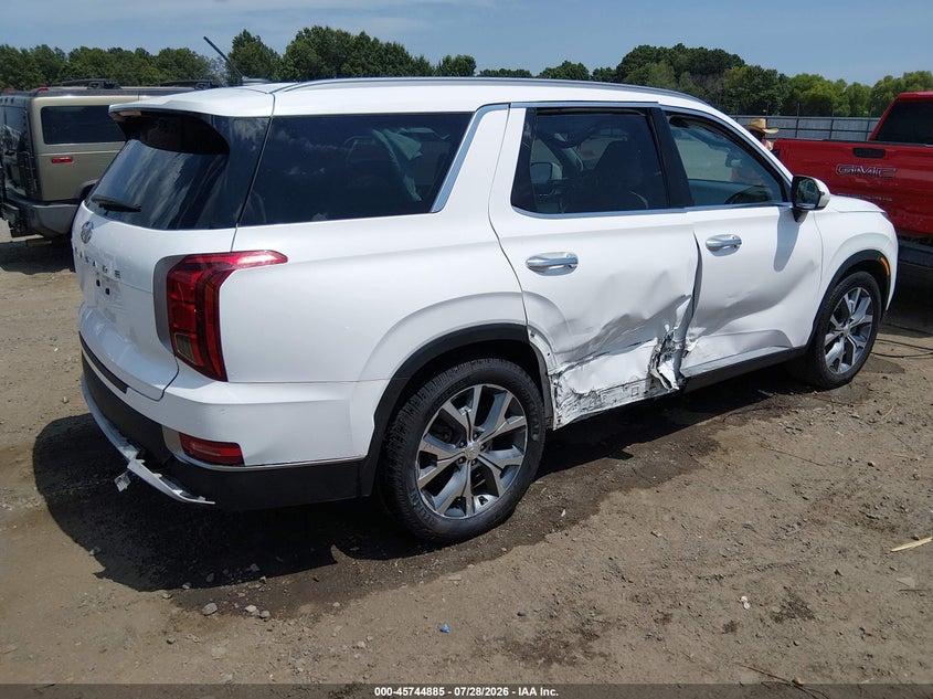 Vin: km8r44he6lu061350, lot: 46243589, hyundai palisade sel 20204