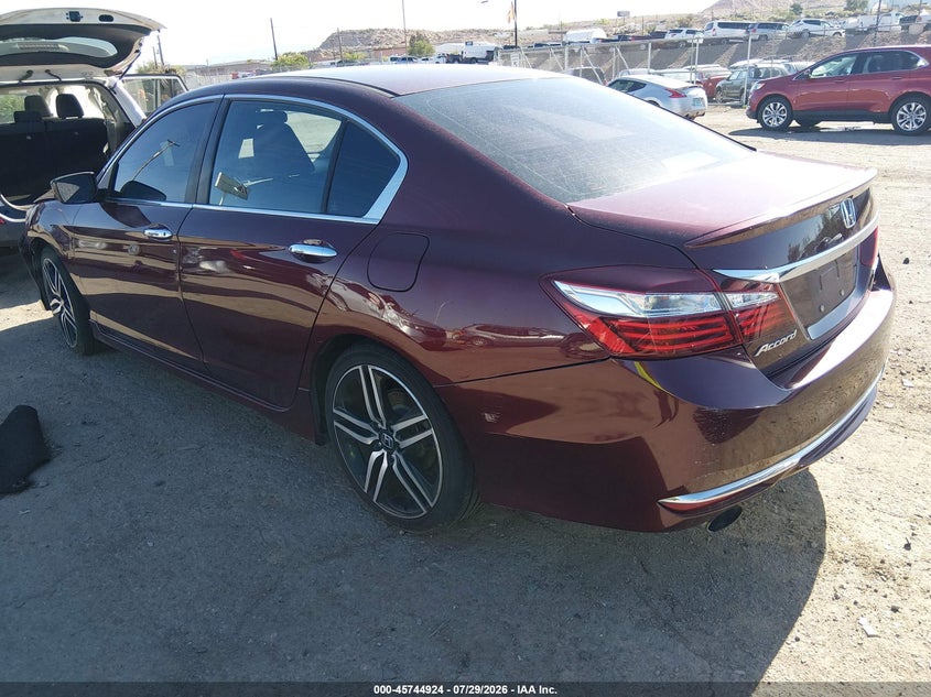 Vin: 1hgcr2f50ha282892, lot: 46243628, honda accord sport 20173