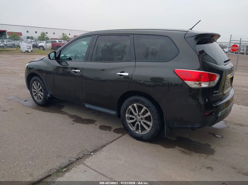Vin: 5n1ar2mm6fc624133, lot: 46243635, nissan pathfinder s 20153