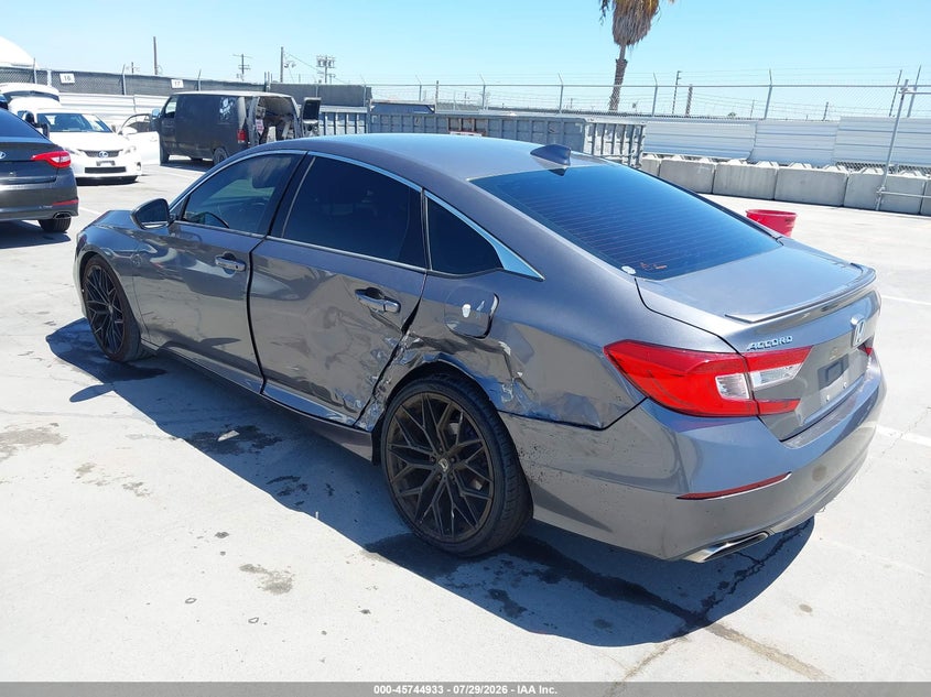 Vin: 1hgcv1f35ja132495, lot: 46243637, honda accord sport 20183