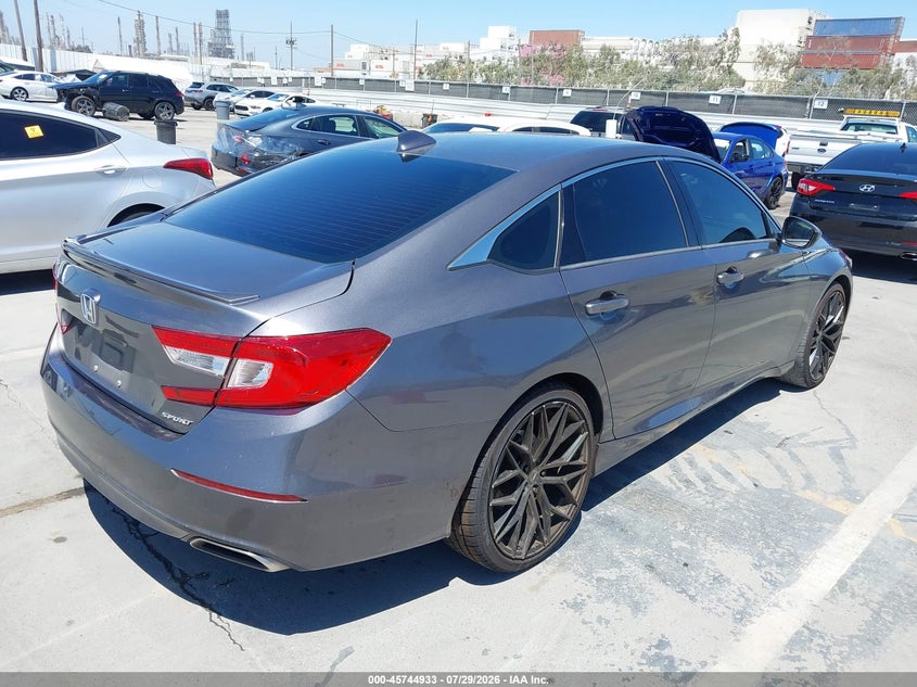 Vin: 1hgcv1f35ja132495, lot: 46243637, honda accord sport 20184