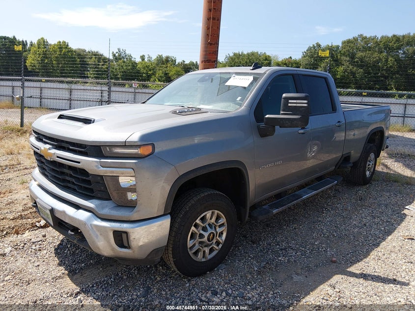 Vin: 1gc1kne74sf360440, lot: 46243655, chevrolet silverado 2500hd 4wd  long bed lt 20252