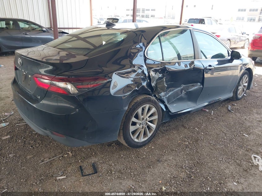 Vin: 4t1c11ak7pu826505, lot: 46243663, toyota camry le 20234
