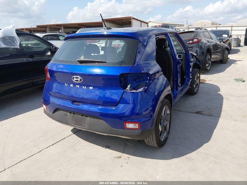 Vin: kmhrc8a36ru298044, lot: 46243669, hyundai venue limited 20244